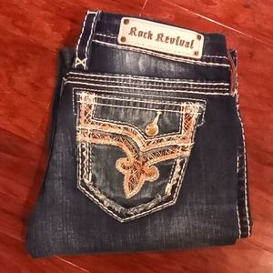 Women's Rock Revival "Betty" jeans easy skinny 28